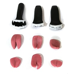 Vampire Teeth&Tongue Set