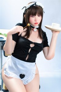 IrontechDoll 166cm5ft5 A-cup Silicone Sex Doll en RosemaryDoll