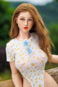 6YE Muñeca de 160cm/5ft3 con cabeza de silicona - Florence Christ en RosemaryDoll