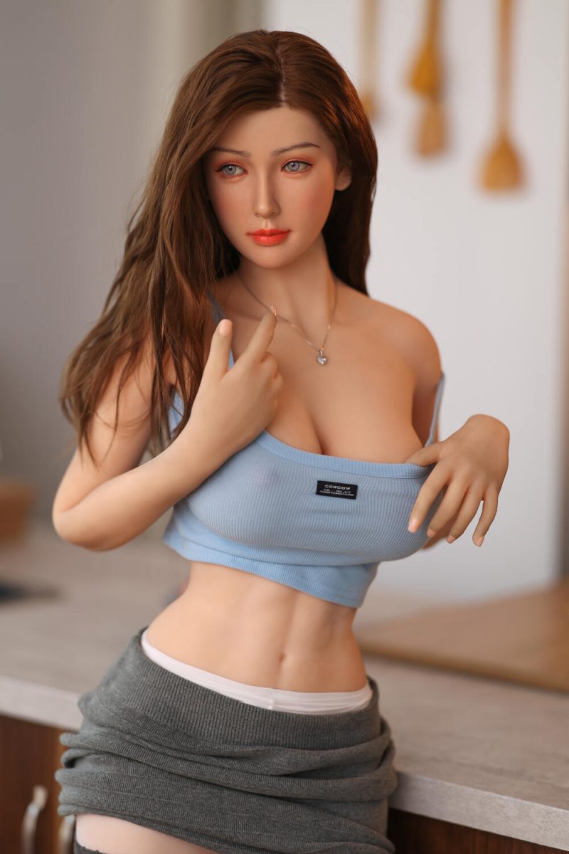 6YEDoll 160cm5ft3 G-cup Silicone Head Sex Doll - Laura Lincoln at RosemaryDoll