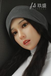 JiushengDoll 150cm4ft11 D-cup Silicone Head Sex Doll - Lily at RosemaryDoll