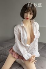 JiushengDoll 150cm4ft11C-cupSiliconeHeadSexDoll-Betty bei RosemaryDoll