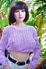 JiushengDoll 150cm4ft11 D-cup Silicone Head Sex Doll - Lily at RosemaryDol