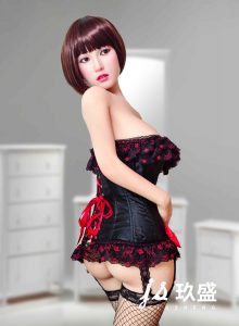 JiushengDoll 150cm4ft11 D-Cup Silikon Kopf Sex Puppe - Nicole bei RosemaryDoll