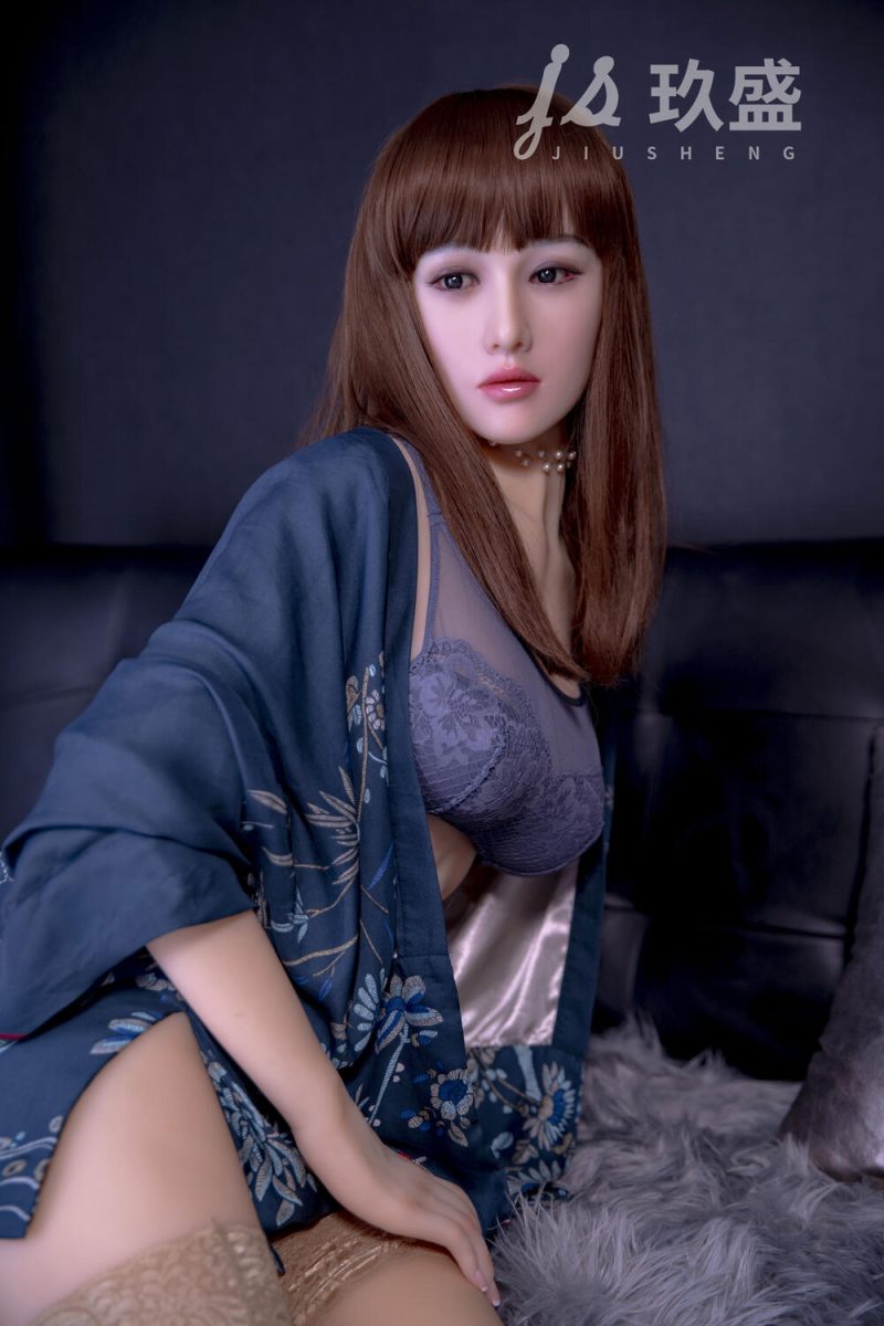 JiushengDoll 160cm5ft3D-cupSilikonKopfSexDoll-Amy bei RosemaryDoll