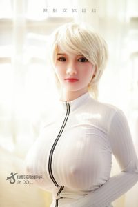 JYDoll 161cm/5ft3 E-cup TPE Head Sex Doll - April Dewar at rosemarydoll