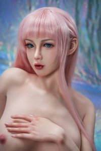 Zelex 165cm/5ft5 F-cup Silicone Sex Doll – Zero Two at rosemarydoll