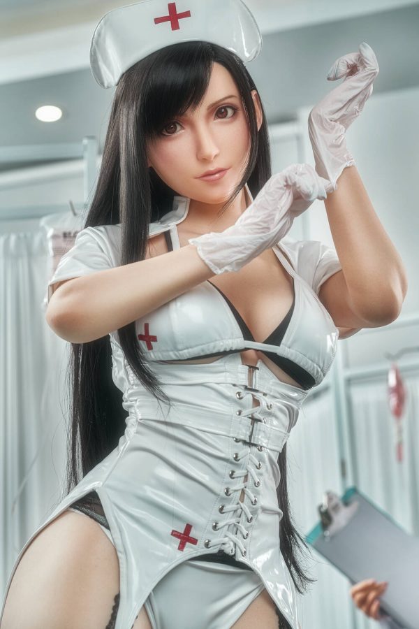 GameLady 168cm5ft6 E-cup Silicone Sex Doll - Tifa en rosemarydoll