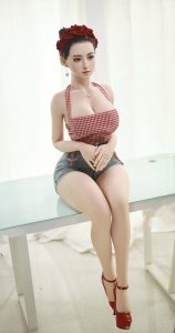 JYDoll 157cm5ft2 H-Cup Silikon Kopf Sex Puppe - Ina Bryce bei rosemarydoll