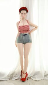 JYDoll 157cm5ft2 H-Cup Silikon Kopf Sex Puppe - Ina Bryce bei rosemarydoll