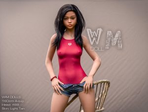 WMDoll 160cm5ft3 A-cup TPE Sex Doll - Vita Partridge en rosemarydoll