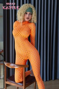 Castillo de muñecas 163cm5ft4 E-cup TPE Sex Doll - Flavia en rosemarydoll
