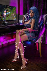 FunWest 155cm5ft1 F-cup TPE Sex Doll - Lexie en rosemarydoll