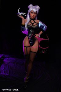 FunWest 155cm5ft1 F-cup TPE Sex Doll - Lexie en rosemarydoll