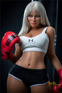 Irontech 164cm5ft5 F-cup Silicone Sex Doll - Hedy en rosemarydoll