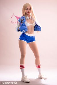 FunWest 159cm5ft2 A-cup TPE Sex Doll - Eudora en rosemarydoll
