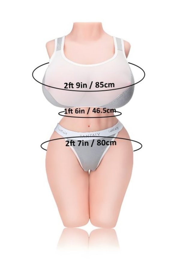 Tantaly 72cm/2ft4 40.7LB Beste Hentai Sex Puppe Torso - Monica bei rosemarydoll