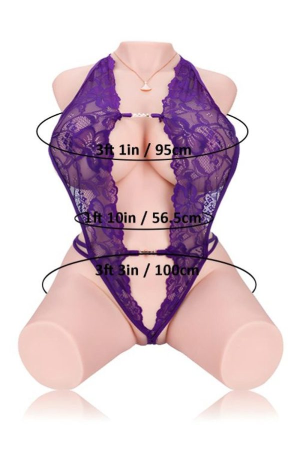 Tantaly 75cm/2ft6 J-cup TPE Sex Doll Torso - Jennifer bei rosemarydoll