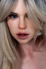 Jiusheng 158cm/5ft2 E-Körbchen Silikon Sex Puppe - Bianca bei rosemarydoll