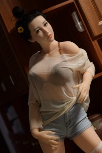 6YE 165cm/5ft5 F-Cup Silikon Kopf Sex Puppe - Katrine bei rosemarydoll