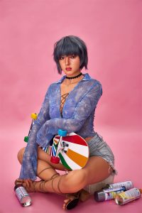 Irontech 168cm/5ft6 B-Cup Silikon Sex Puppe - Fenny bei rosemarydoll