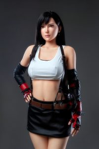 Gamelady 168cm/5ft6 E-cup Silikon Sex Puppe - Tifa bei rosemarydoll