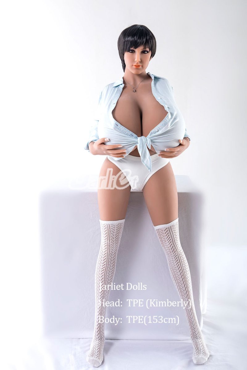 Jarliet 153cm/5ft K-cup TPE Sex Doll - Kimberly en rosemarydoll