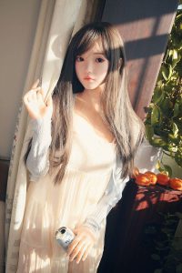 SHEDOLL 158cm/5ft2 C-cup Silicone Head Sex Doll - Lime at rosemarydoll