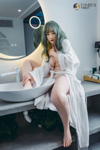 FanReal 158cm/5ft2 C-cup Silicone Sex Doll - Qian en rosemarydoll