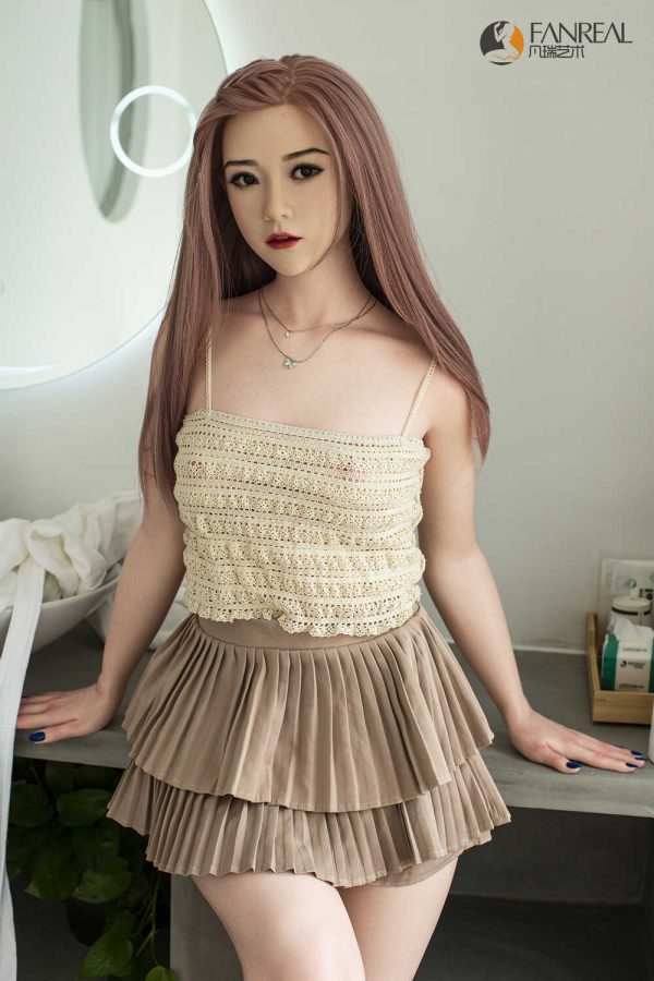 FanReal Poupée sexuelle en silicone à bonnet C de 158cm/5ft2 - Qian à rosemarydoll