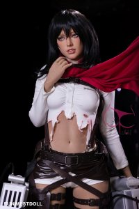 FunWest 159cm/5ft3 A-cup TPE Sex Doll - Chloe en rosemarydoll