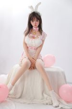 JY 160cm/5ft3 A-Körbchen Silikon Sex Puppe - Chuchu bei rosemarydoll