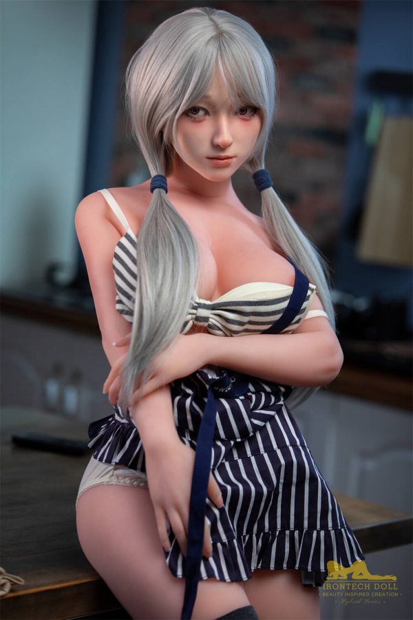 Irontech 154cm/5ft I-cup Silicone Head Sex Doll - Armand en rosemarydoll