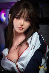 Irontech 154cm/5ft I-Cup Silikon Kopf Sex Puppe - Yu bei rosemarydoll