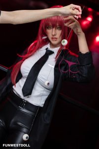 FunWest 162cm/5ft4 F-cup TPE Sex Doll - Chloe en rosemarydoll