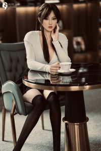 GY 168cm/5ft6 F-cup Hyper Realistic Silicone Sex Doll - Leyla at rosemarydoll