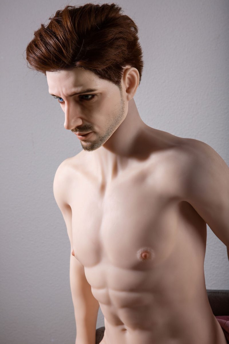 Qita 175cm/5ft9 Male Silicone Head Sex Doll - Han en rosemarydoll