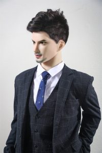 Qita 175cm/5ft9 Hombre Silicona Cabeza Sex Doll - Zhou en rosemarydoll