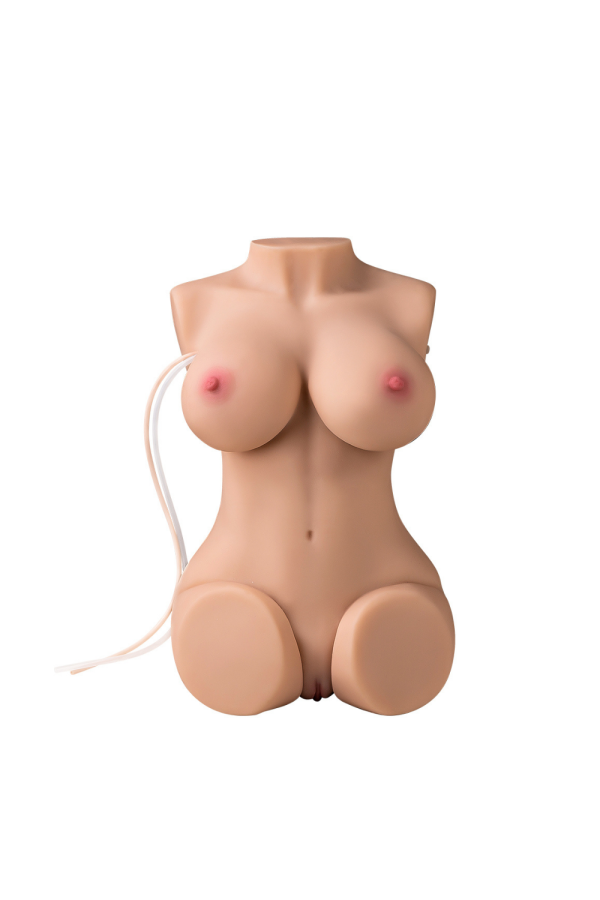 39cm/1ft3 13.2LB TPE Mini Sex Doll Torso - Wendy (Vibrating &amp; Sucking) at rosemarydoll