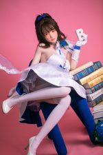 FUDOLL 148cm/4ft10 C-Cup Silikon Kopf Sex Puppe - Clemens bei rosemarydoll