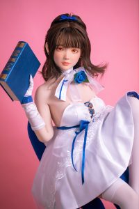 FUDOLL 148cm/4ft10 C-Cup Silikon Kopf Sex Puppe - Clemens bei rosemarydoll
