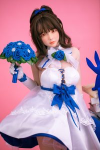 FUDOLL 148cm/4ft10 C-Cup Silikon Kopf Sex Puppe - Clemens bei rosemarydoll