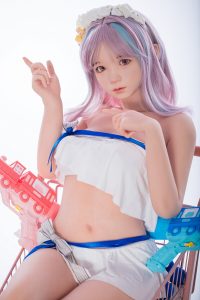 FUDOLL 148cm/4ft10 Silicone Head Doll - Ferguson at rosemarydoll