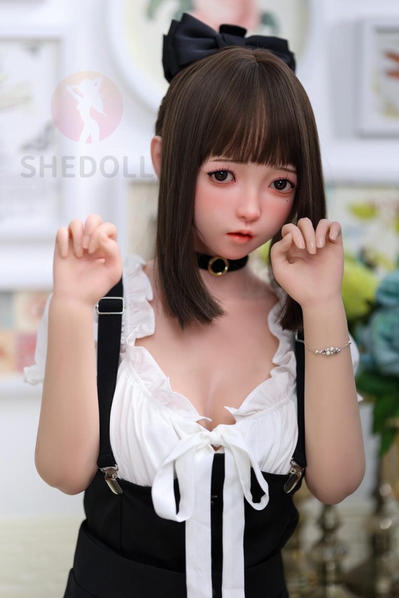 SHEDOLL 148cm/4ft10 C-cup Silicone Head Sex Doll - Luo Xiaoyi en rosemarydoll