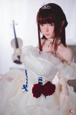 FUDOLL 148cm/4ft10 Silicone Head Doll - Mary at rosemarydoll