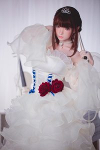 FUDOLL 148cm/4ft10 Silicone Head Doll - Mary at rosemarydoll