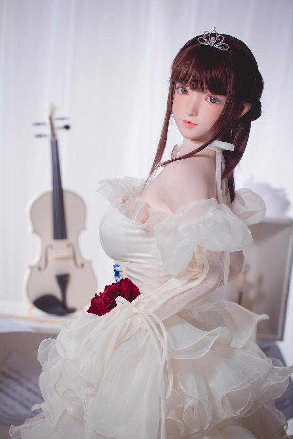 FUDOLL 148cm/4ft10 C-Cup Silikon Kopf Sex Puppe - Mary bei rosemarydoll