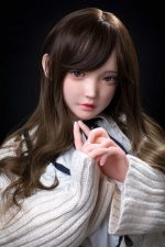 FUDOLL 148cm/4ft10 D-Cup Silikon Kopf Sex Puppe - Clemens bei rosemarydoll