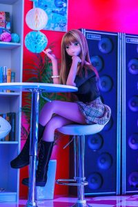 Aotume 155cm/5ft1 C-cup TPE Sex Doll - Pearl en rosemarydoll