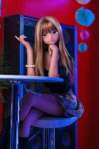 Aotume 155cm/5ft1 C-cup TPE Sex Doll - Pearl en rosemarydoll